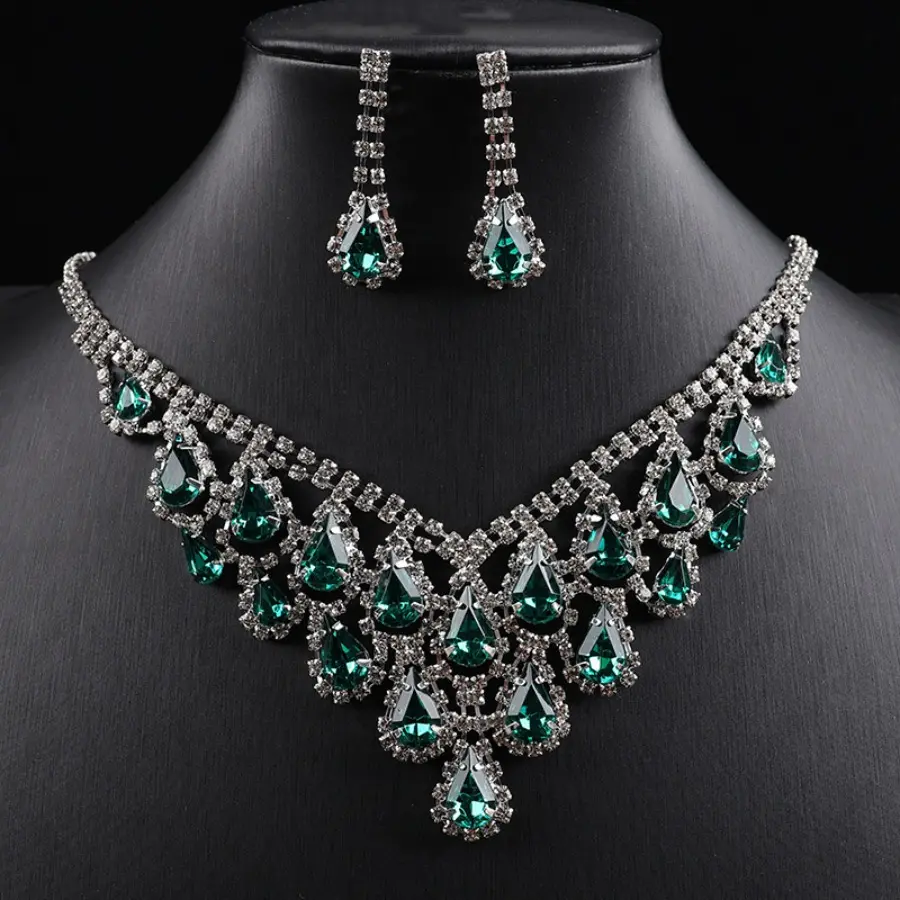 Dark green two-piece set