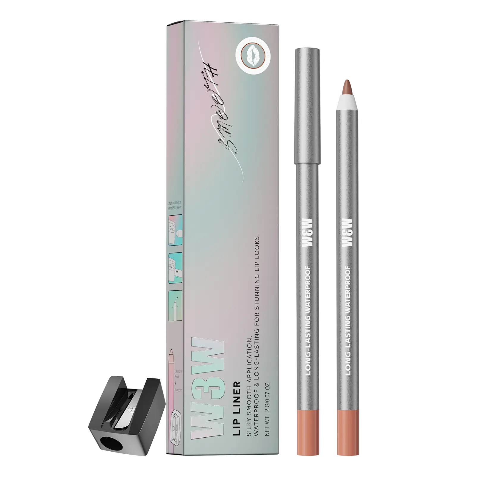360 Contour Lip Liner STAY-N - Peel-Off Lip Liner Stain - All Day & Night Lip Liner with Hyaluronic Acid &