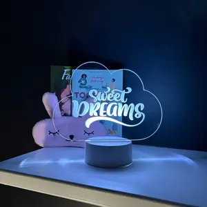 Bedroom Accent  Piece – Sweet Dreams Cloud Design Sign