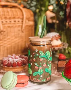 Strawberry Frog Glass Strawberry Frog Glass