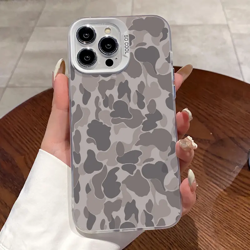 Premium Magnetic MagSafe-Ready Smartphone Case Cover Casing for iPhone 11/12/13/14/15/16/Pro/ProMax, Camouflage Pattern, Shockproof Anti-Fall Resistance, Ultra-Thin Mobile Phone Accessory for Everyday Use