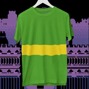 Chara Inspired T-Shirt - Undertale - Chara Tshirt- Undertale Chara T-Shirt