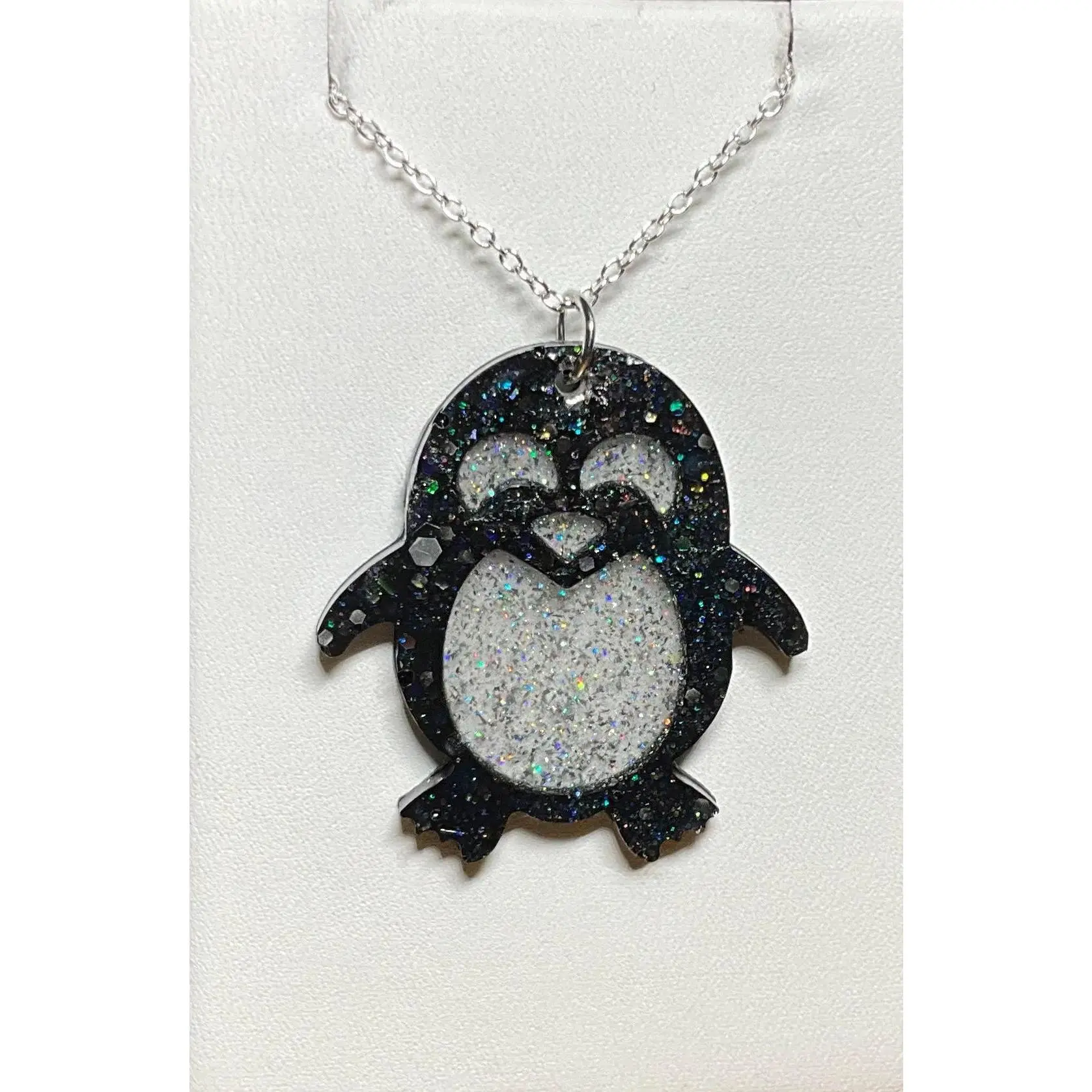Playful Penguin Necklace