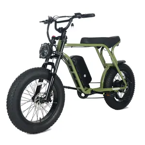 GARVEE Electric Mountain Bike for Adults | 20" x 4.0 Fat Tire | Peak 1500W Motor and 48V 15.6Ah Removable Battery | Max Speed 32KMPH | 7-Speed E-Bike for Off-Road Adventures