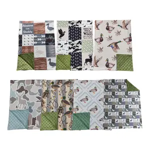 Hunting duck Minky Kids Blanket