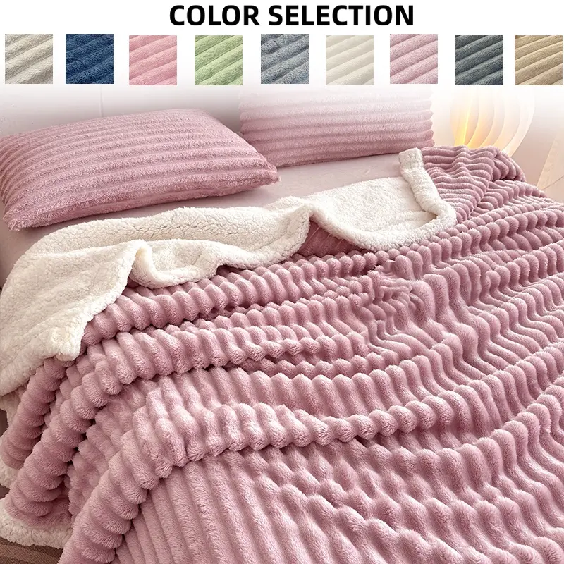 Soft Plush, Warm & Cozy Design, Perfect for Home Decor, Ideal Gift for Christmas/new Year, Softness Enhanced Comfort, Fluffy Blanket, Thick Warm Blanket, Decorative Giftable Blankets, Cozy Blanket Throw