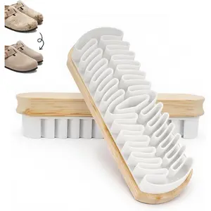 Suede & Nubuck Cleaner Kit - 3-in-1 Set with Suede Brush, Rubber Eraser & Magic Rubber Shoe Brush | Safe for UGG Boots, Shoes & All Suede Colors(2PCS)