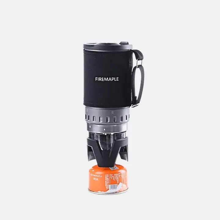 Crater Radiant Pressure-Regulated Stove System, for Camping, Hiking, Light Outdoor Activities