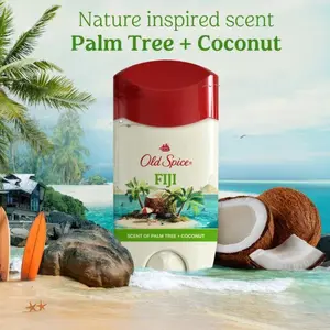 Old Spice Deodorant for Men Antiperspirant Deodorant Invisible Solid Stick Fiji Scent 24 Hour Sweat and Odor Protection Eliminates Odors 2.6 oz 2 Pack