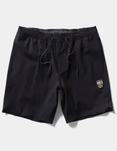 VISSLA Solid Sets Ecolastic Mens 17.5" Volley Shorts
