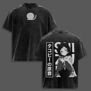valentine shirts Shizuka Kuze Anime Graphic Tee Tokopi Original Sin Manga Shirt Emotional Girl Japanese Aesthetic T Shirt Gift For Anime Fans Oversized Streetwear Unisex Cotton Top