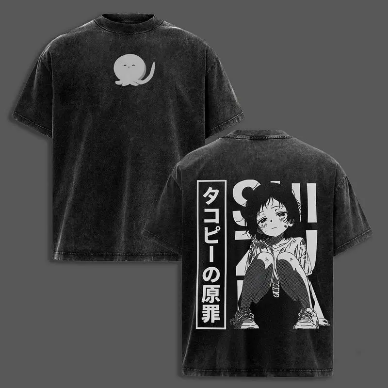 AMERI　SAYO NAGASE COLLAB TEE Amazon.com: P9 Apparel Women's Anime Cartoon T-Shirt, Black, X