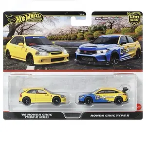 Hot Wheels 1:64 Honda Civic Two Pack