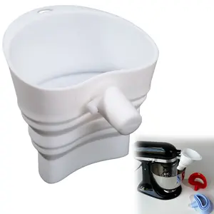 Flour Funnel for Kitchen Aid Mixer, Kitchen Funnel for KSM150 5-Quart Tilt-Head Mixers,Flour & Egg Liquid are Easy to Pour,Dishwasher Safe (Blue)