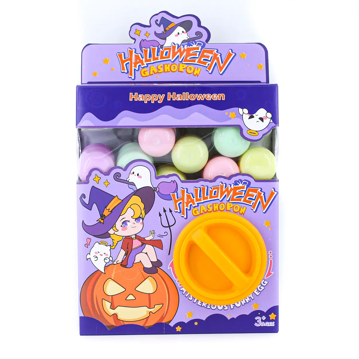 【Star Gate】1 count Halloween Crystal Gashapon Machine | Festive Surprise & Sparkle