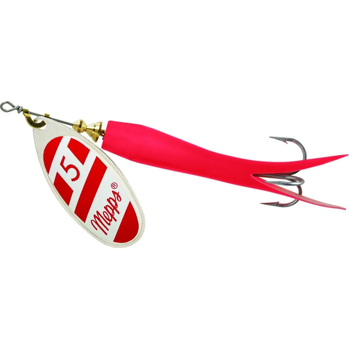 Mepps Flying C Spinners with Single & Treble Hooks