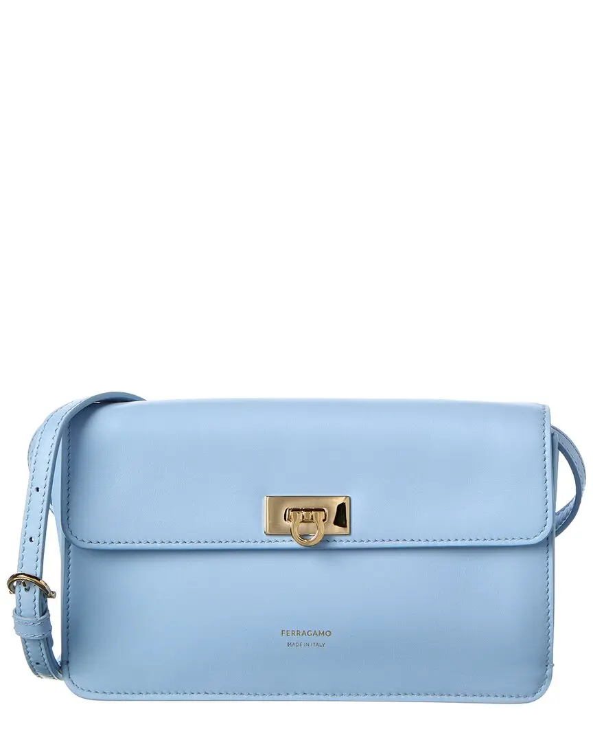 Ferragamo Harley Leather Shoulder Bag