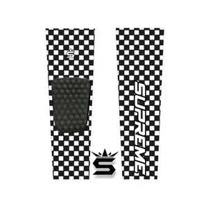 Black Checke Kneepad Sleeve Protective Knee Pads, Thick Sponge Anti-slip, Collision Avoidance Knee Sleeve