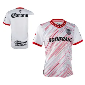 Toluca FC White Red Soccer Jersey – Liga MX Football Shirt Retro Futbol Fan Jersey for Men TikTok Viral Mexican Club Soccer Kit Short Sleeve Athletic Streetwear Classic Football Tee Gift for Toluca Supporters Unisex Sportswear Top