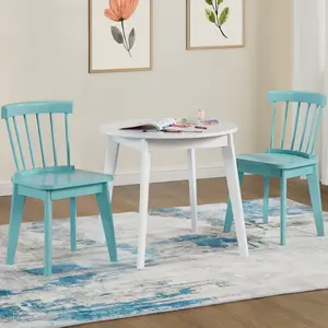 Kids Table and Chairs Set – Perfect for Learning & Play Ages 3-8 Easy-Clean Graffiti Art Desk Ideal for Home School or Play Areas US Local Warehouse