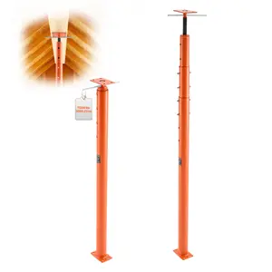 【Summervibes】VEVOR House Floor Jacks, 2 Pack 54-150 Inch Height Range, 11200 lbs Max Load Capacity, Adjustable Support Beam Basement Jack Post Pole for Leveling, Lift Steel Telescoping Post for Temporary Support