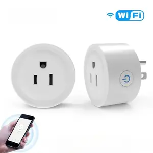 Smart Wifi Plug US Standard Wireless Outlet 10A Remote Control Smart Home Appliances Work With Alexa Google Home