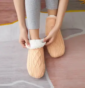 Ultra-Soft Knitted Warm Slippers for Home Comfort