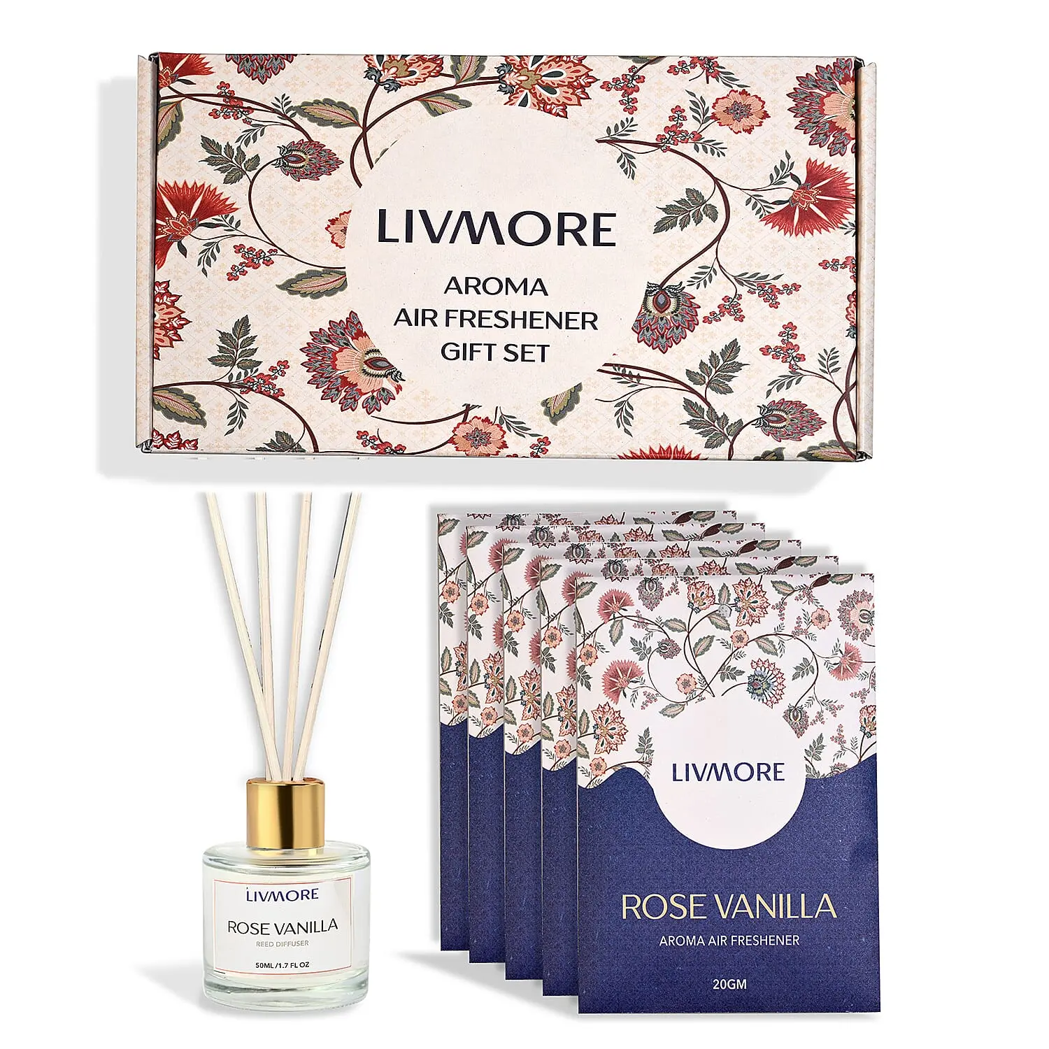 Livmore Patchouli Diffuser Reed Stick with Fragrance Sachet Livmore Patchouli Diffuser Reed Stick with Fragrance Sachet