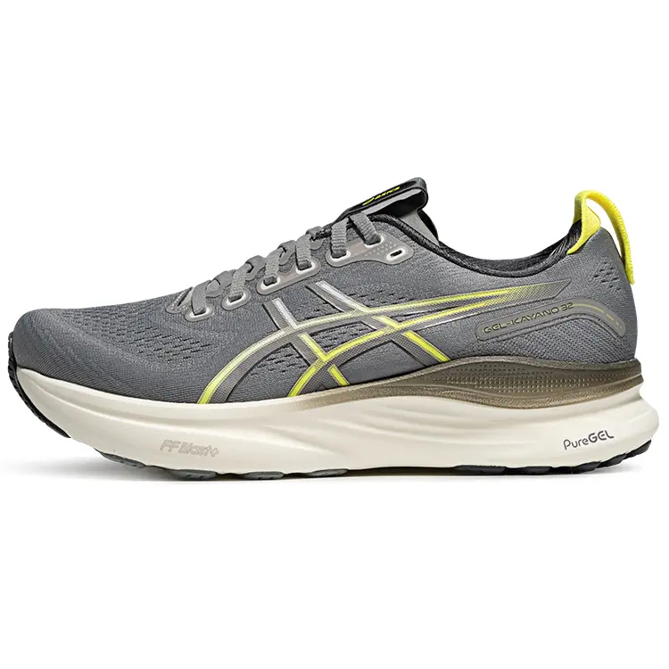 ASICS GEL Kayano 32 Low Top Flytefoam Blast Plus Long Distance Running Sprint Shoes Men's Gray Versatile Comfort 1011C052-021
