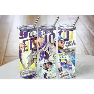 Chase Elliott  Tumbler, 20oz Travel Mug, Gift for racing fan, NASCAR