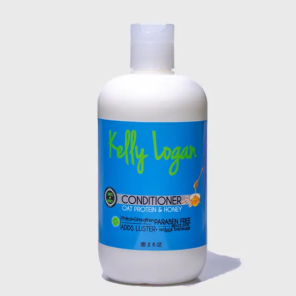 Kelly Logan Conditioning Honey and Oat Protein Conditioner for dry and curly, textured, curly and coily hair