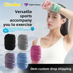 Cold wrist guard Outdoor sweat towel Wrist sweat towel Quick drying Running Sports Multifunctional headscarf Mask