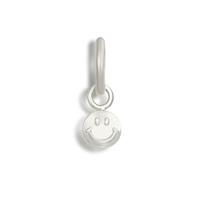 Silver, Smiley Charm