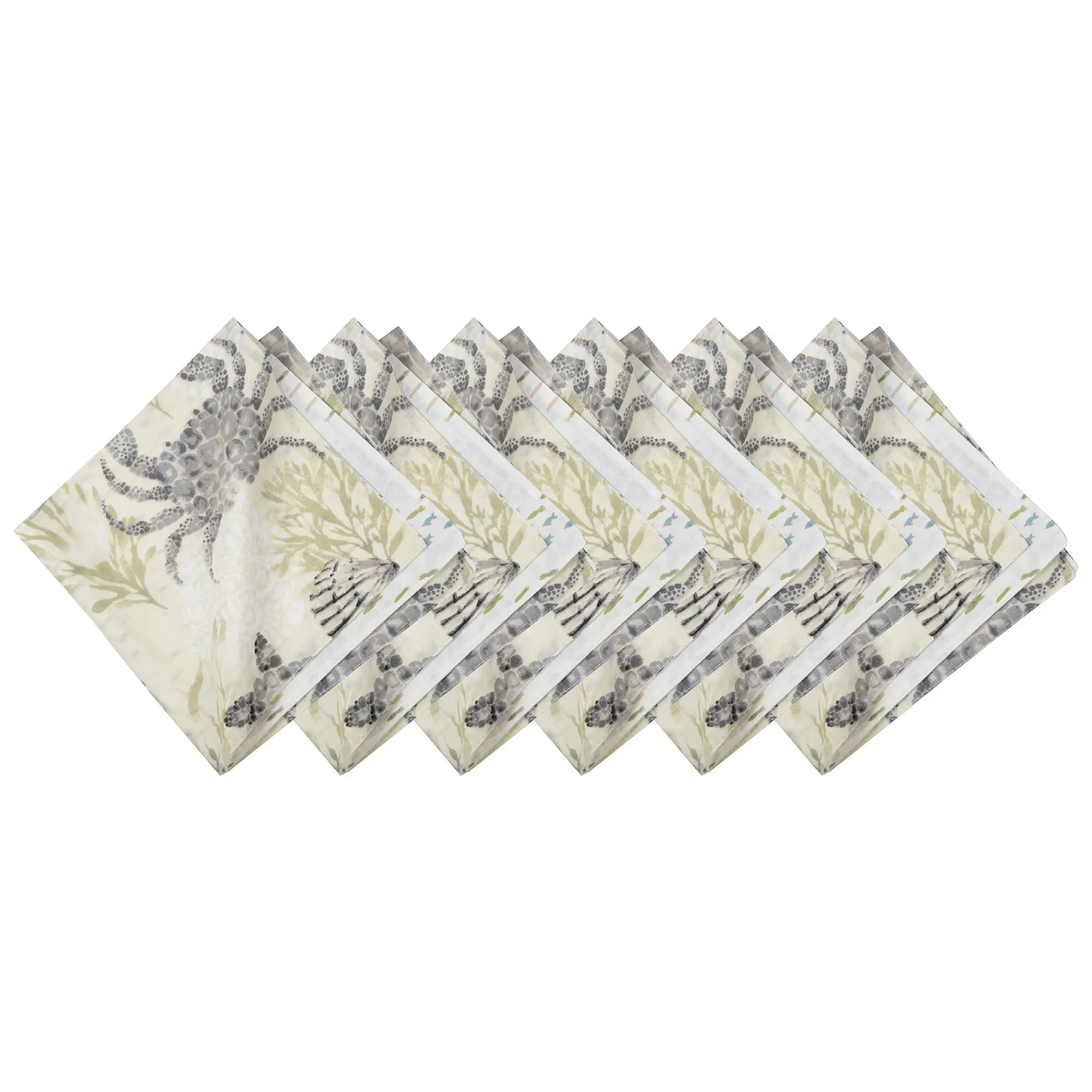 Cannon Beach Napkin Set of 6 by Valerie