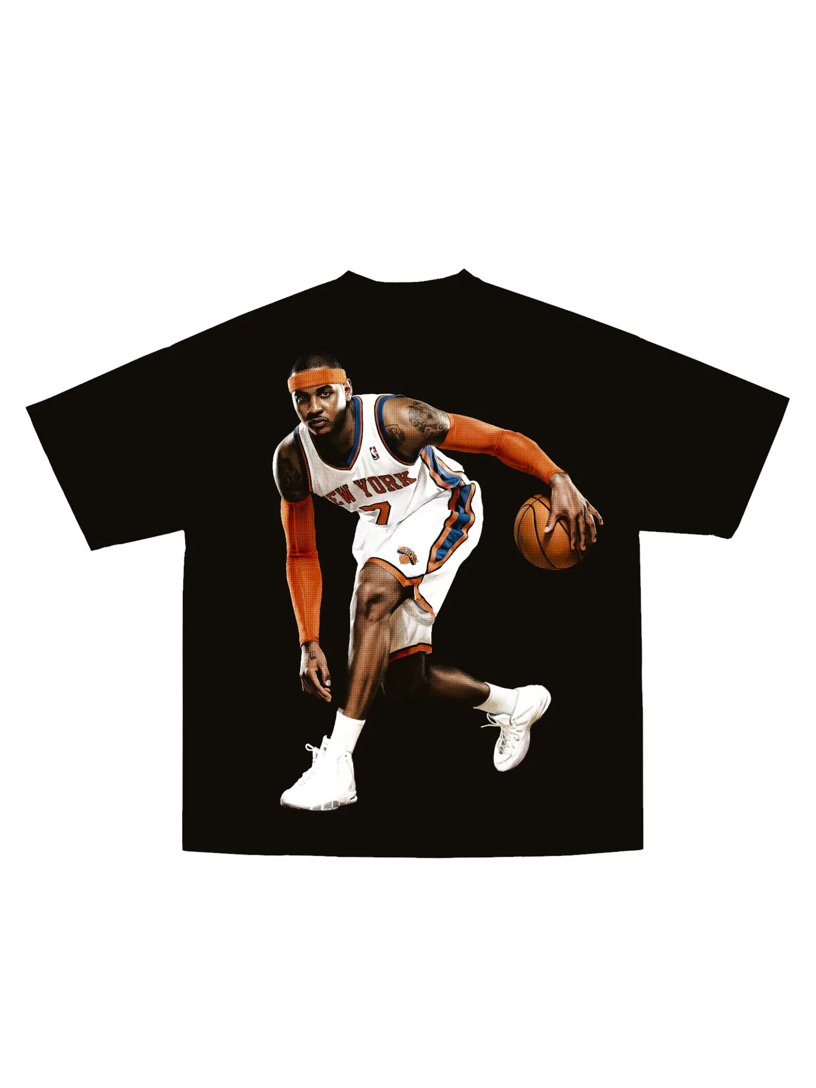 Youth & Adults Carmelo Graphic T-Shirt, Retro Basketball Tee, Vintage Sports Fan Shirt, Match Day Outfit, Unisex Fit