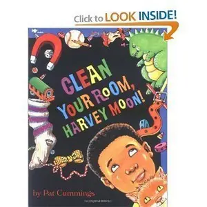 USED Book - Clean your room, Harvey Moon by Pat Cummings (Paperback) - english
