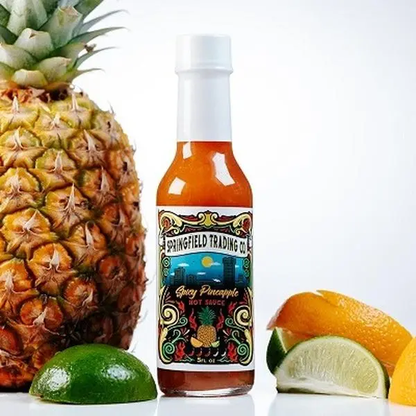 Springfield Trading Company Spicy Pineapple Hot Sauce gourmet