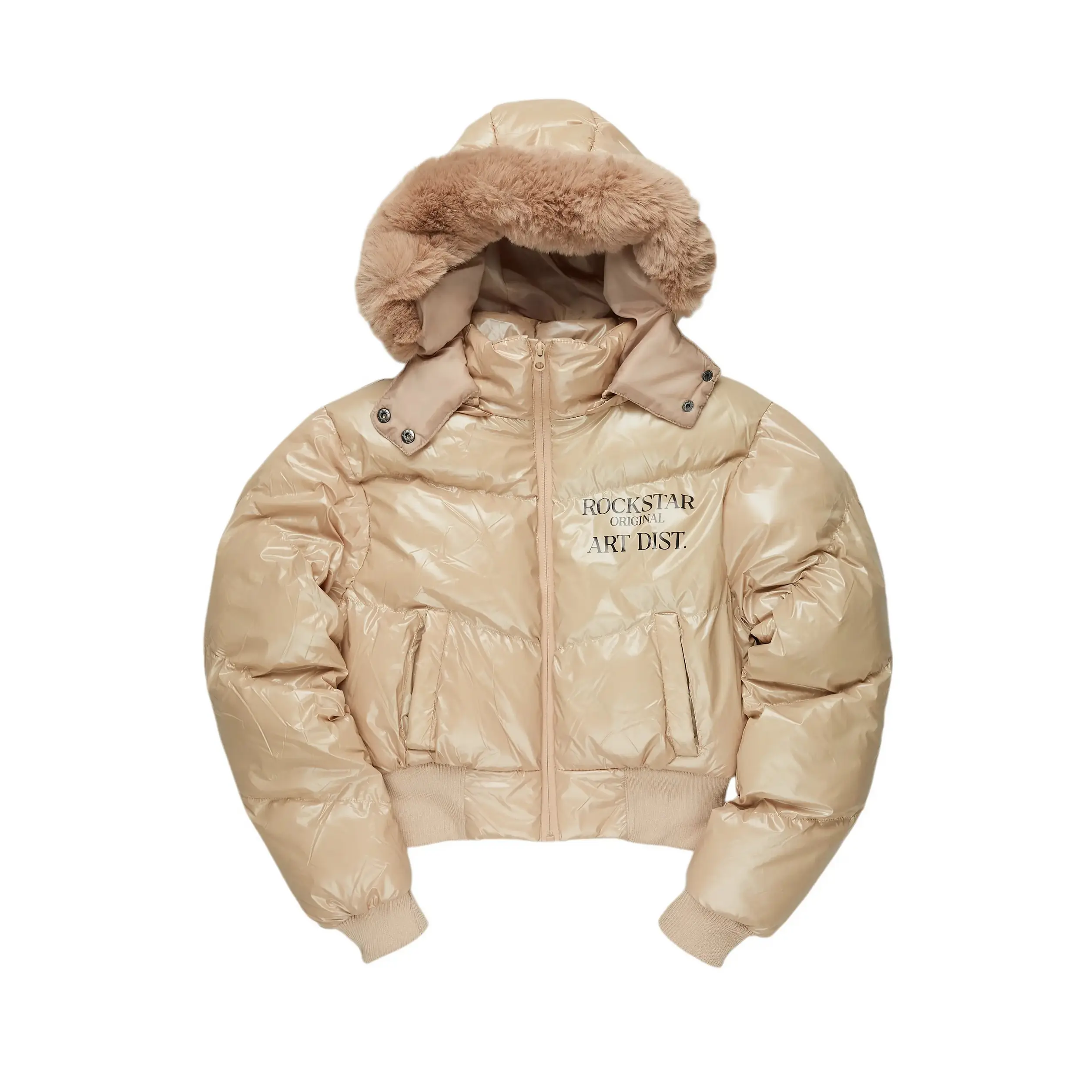 Destina Tan Puffer Jacket Destina Tan Puffer Jacket