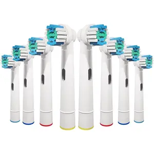 8 count Replacement Toothbrush Heads Compatible with Oral B Braun, Professional Electric Toothbrush Brush Heads Refills for Oral-B Pro 500/750/1000/1500/3000/3757/5000/7000/7500/8000