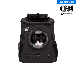 "The Fat Cat" Cat Backpack & Meowbile Home Bundle