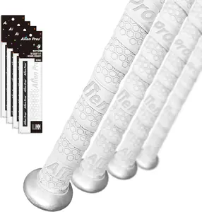 ALIEN PROS Bat Grip Tape for Baseball (2 Grips/4 Grips) – 1.1 Mm Precut and Pro Feel Bat Tape – Replacement for Old Baseball Bat Grip – Wrap Your Bat for an Epic Home Run (2 Grips/4 Grips) Alien Pros