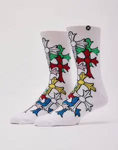 Odd Sox Color Crosses Crew Socks