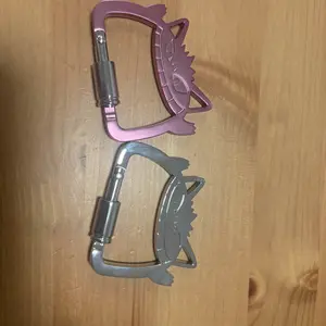 Spooky Locking Carabiners (2.5") Zinc Alloy PVD Coated Carabiners (Not for Climbing)