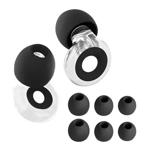 High-Fidelity Ear Plugs, Quiet Reusable Design, XS/s/m/l Sizes, Storage Case Included, Ideal for Concerts/festivals/travel, Waterproof Earplugs