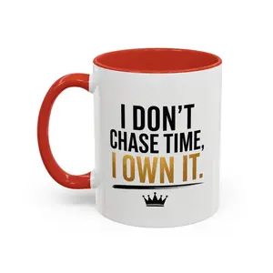 Ceramic Coffee Mug - "I Don’t Cheat I Change, I Overthink" Glossy Humorous Large-Print Funny Saying Bold Text Kitchen Drinkware, Humorous Large-Print Mugs