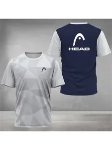 Summer Breathable Mens T Shirt Outdoor Badminton Table Tennis Jersey O Neck Short Sleeve Loose Top New Mountaineering Clothing