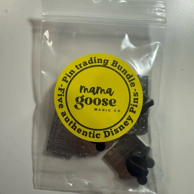 5 Pin Authentic Pin Trading Bundle