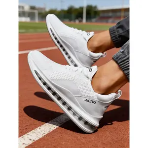 Breathable AF!  Men's Air Cushion Training Sneakers - Comfort You Can Wear All Day, Every Day, Athletic Running Shoes