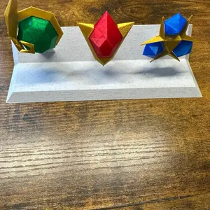 Legend of Zelda Spiritual Stones – 3D-Printed Collectible Set