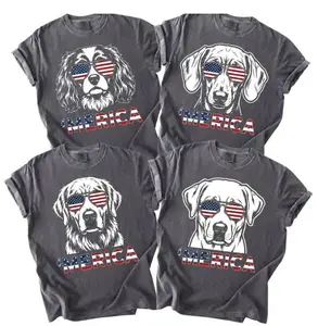 Comfort Colors 50+ Dog Funny 4th of July Shirt, Merica Golden Retriever Shirt, 4th of July Australian Shepherd Dog Shirt, Black Labrador Mom Gift, Patriotic Dog Tee, Maltese Lover Shirt, 4th of July Gift, 4th of July Shirt, 4th of July Dog, Pepper Color